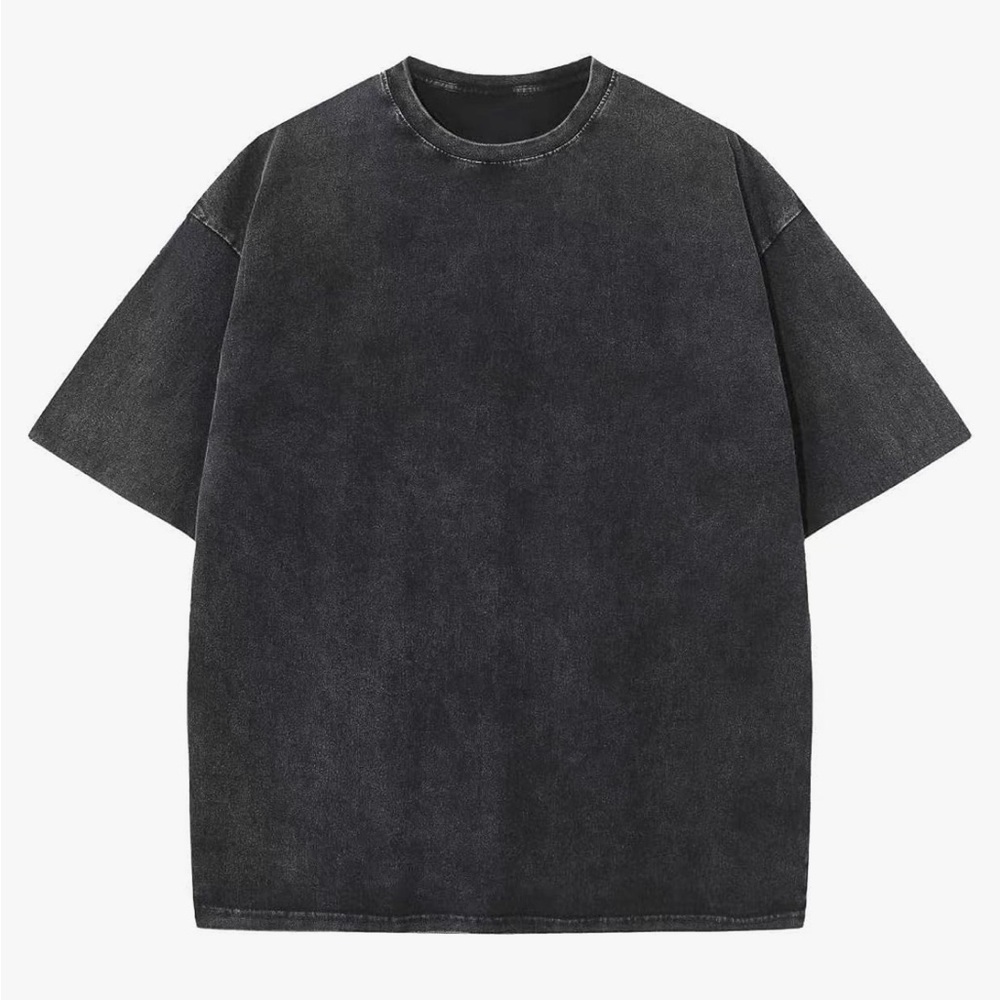 Men's PUMP COVER Cotton T-Shirts Oversized Unisex  Loose Wash